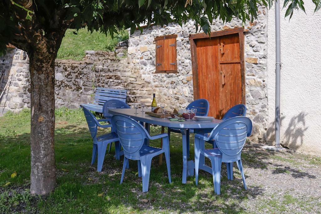 Maison Du Coue Pyrenees Mourtis Gite Pour 2 A 12 Pers Sengouagnet Exterior foto